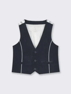 Bambino Piazza Italia Bambino<Gilet in denim e twill -