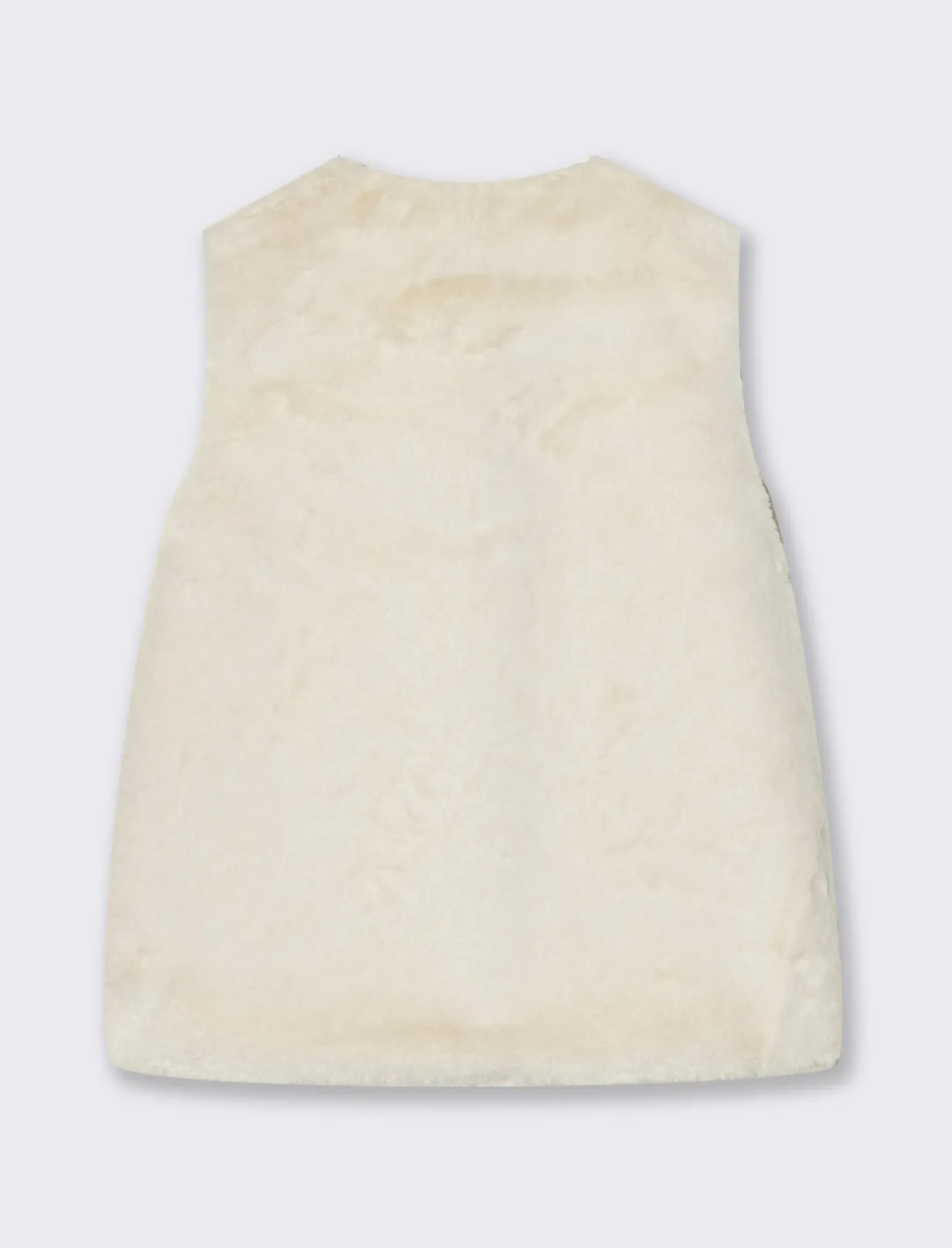 Piazza Italia Bambina|Gilet<Gilet in pelliccia sintetica da bambina - Beige