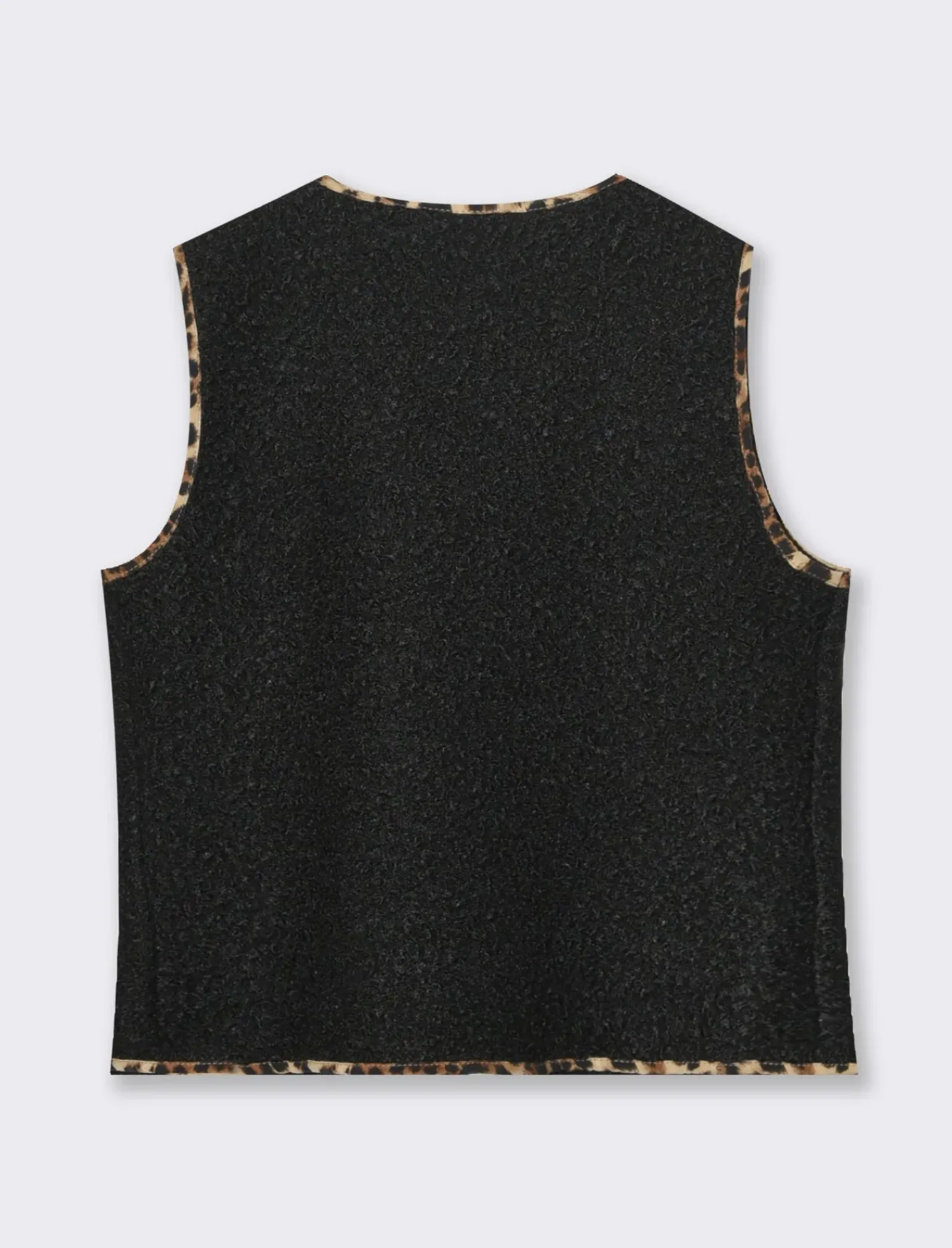 Donna Piazza Italia Donna|Giacche E Blazer<Gilet senza chiusura con bordo a contrasto e tasche a toppa -