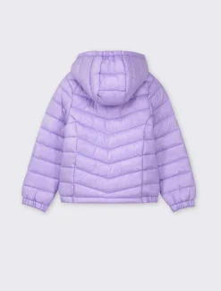 Piazza Italia Bambina<Giubbino 100 gr in nylon con cappuccio, caldo ma extra leggero per un comfort quotidiano. - Lilla