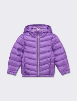 Piazza Italia Neonata<Giubbino 100 grammi corto, disponibile in tinta unita o a fantasia con fodera a contrasto - Lilla