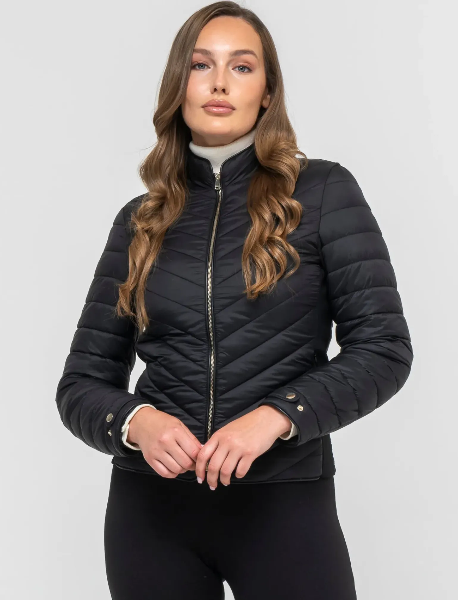 Donna Piazza Italia Donna|Giubbini E Cappotti<Giubbino con imbottitura leggera -