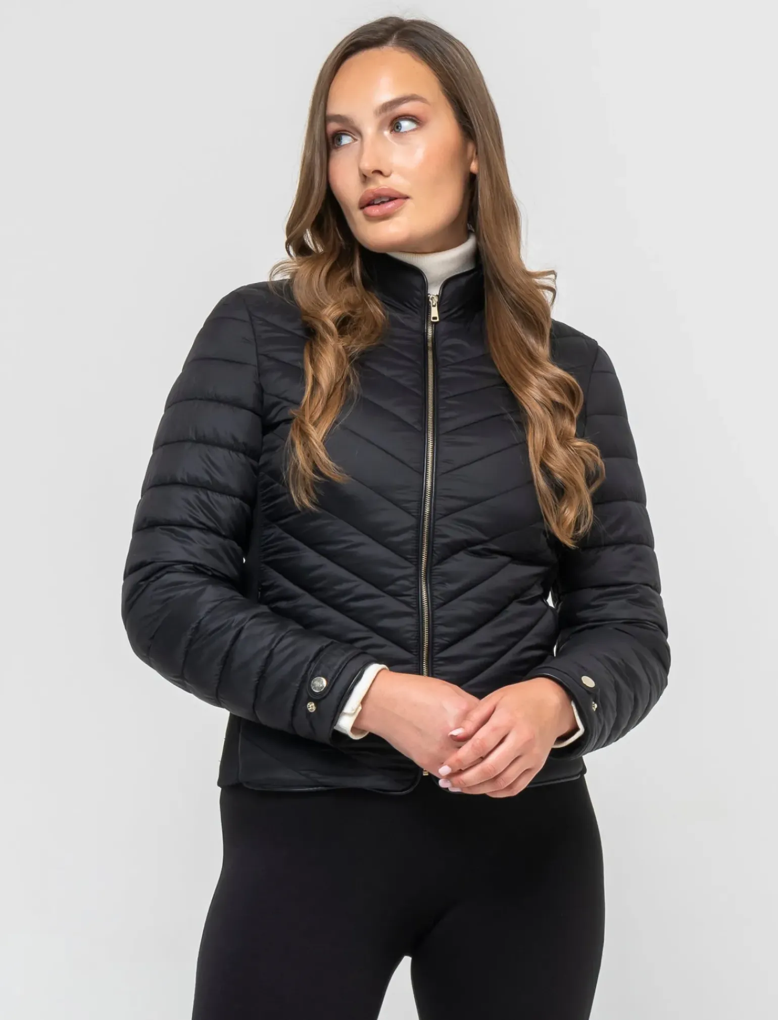 Donna Piazza Italia Donna|Giubbini E Cappotti<Giubbino con imbottitura leggera -