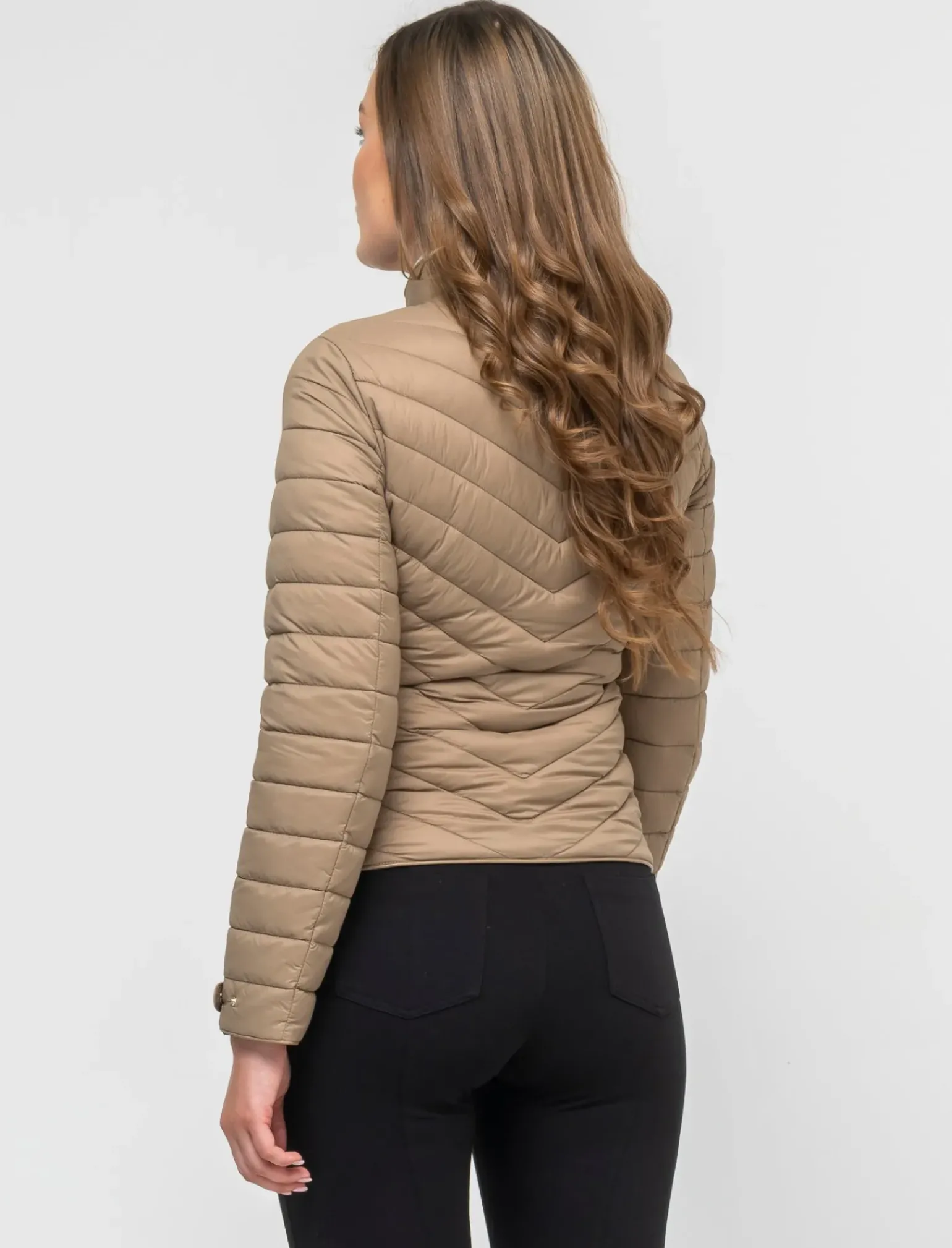 Donna Piazza Italia Donna|Giubbini E Cappotti<Giubbino con imbottitura leggera - Cammello