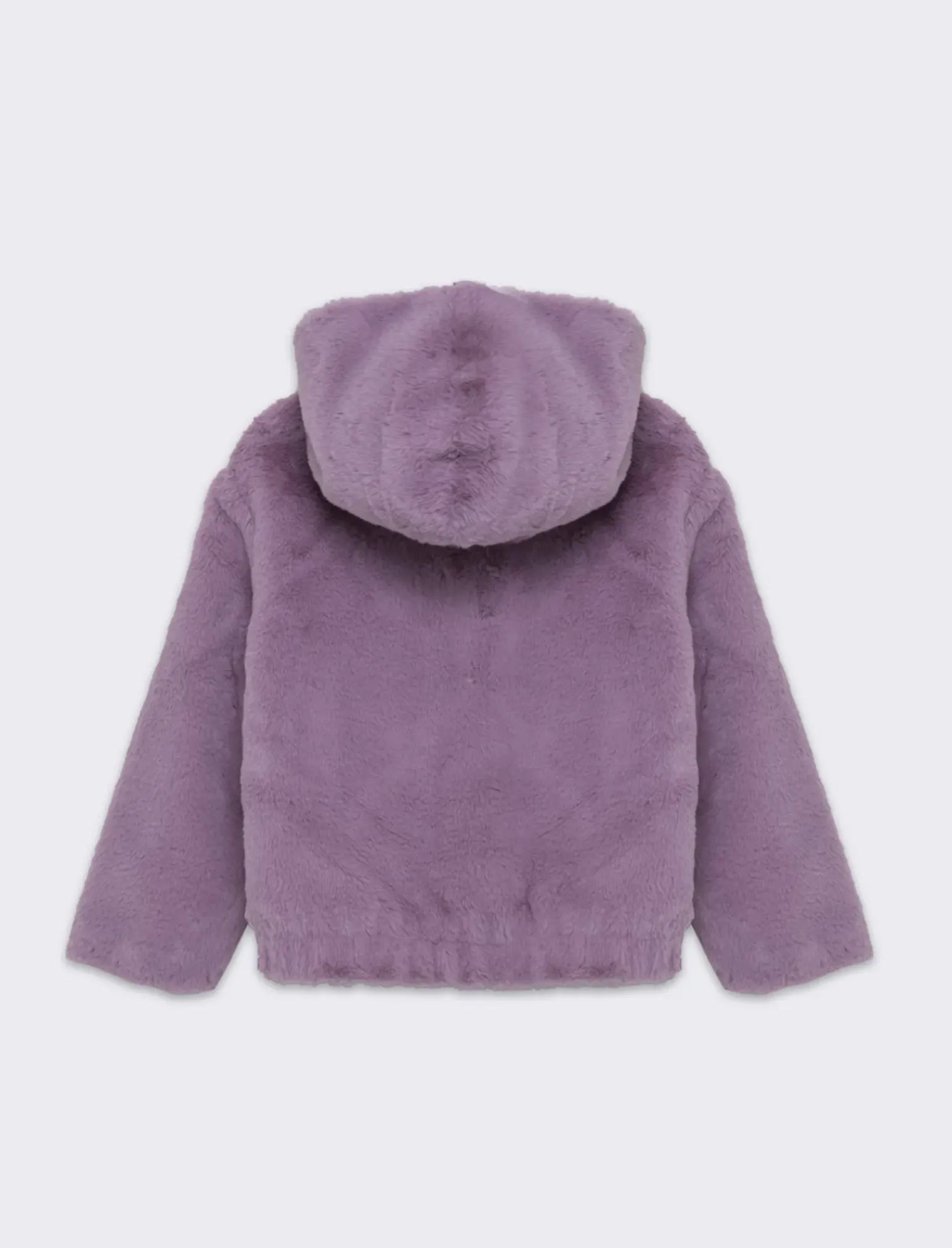 Piazza Italia Bambina|Giubbini E Cappotti<Giubbino in finta pelliccia con pelo corto, zip sul davanti ed elastico al fondo -