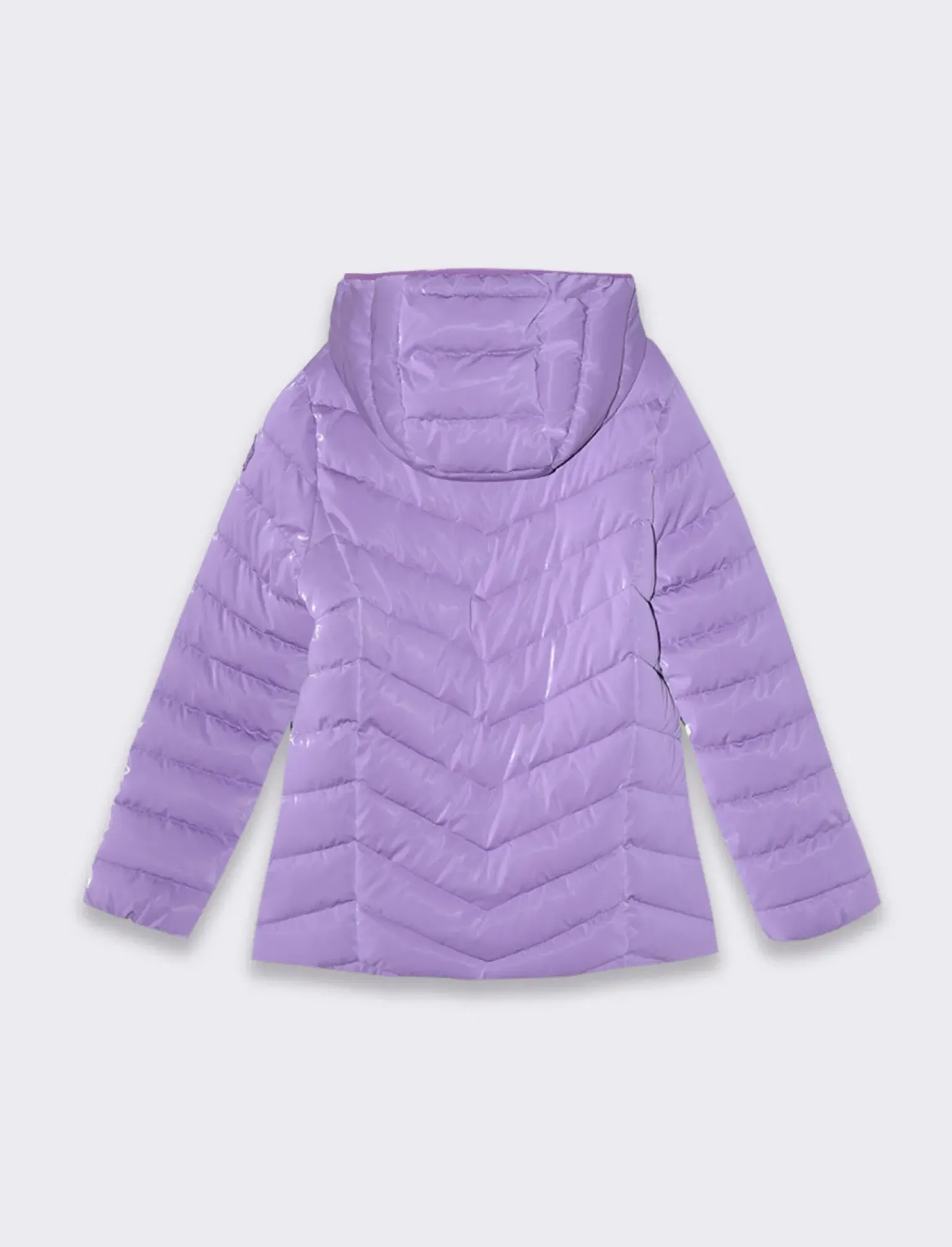 Piazza Italia Bambina|Giubbini E Cappotti<Giubbino trapuntato con cuciture a V in tessuto lucido -