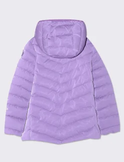 Piazza Italia Bambina|Giubbini E Cappotti<Giubbino trapuntato con cuciture a V in tessuto lucido -