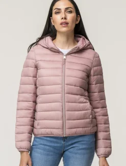 Donna Piazza Italia Giubbini E Cappotti<Giubbotto basic con imbottitura leggera 100 grammi e cappuccio - cipolla