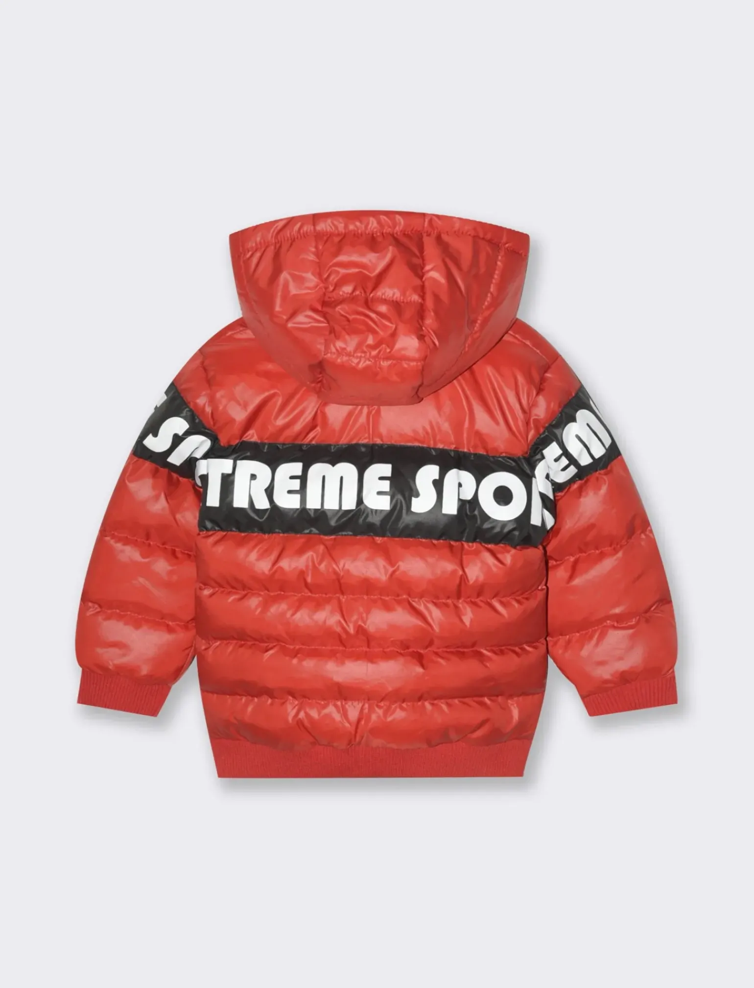 Piazza Italia Neonato|Giubbini E Cappotti<Giubbotto con cappuccio e zip, fodera a contrasto e fascia stampata -