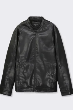 Uomo Piazza Italia Uomo|Giubbini E Cappotti<Giubbotto con collo a pistagnacon cerniera metallica -