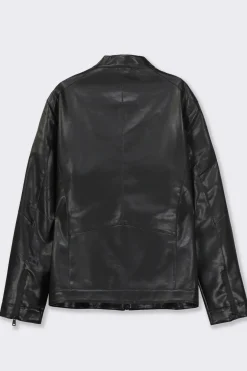 Uomo Piazza Italia Uomo|Giubbini E Cappotti<Giubbotto con collo a pistagnacon cerniera metallica -