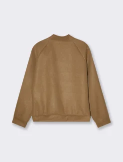 Donna Piazza Italia Donna|Giubbini E Cappotti<Giubbotto con zip e manica raglan.Vestibilità regular - Caramello