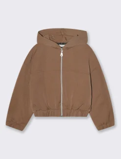 Piazza Italia Bambina|Giubbini E Cappotti<Giubbotto cropped da bambina - Cammello