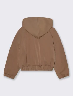 Piazza Italia Bambina|Giubbini E Cappotti<Giubbotto cropped da bambina - Cammello