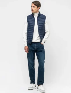 Uomo Piazza Italia Uomo|Giubbini E Cappotti<Giubbotto gilet imbottito a collo alto -