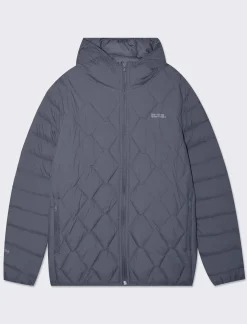 Uomo Piazza Italia Uomo|Giubbini E Cappotti<Giubbotto imbottito a collo alto con cappuccio - Avion