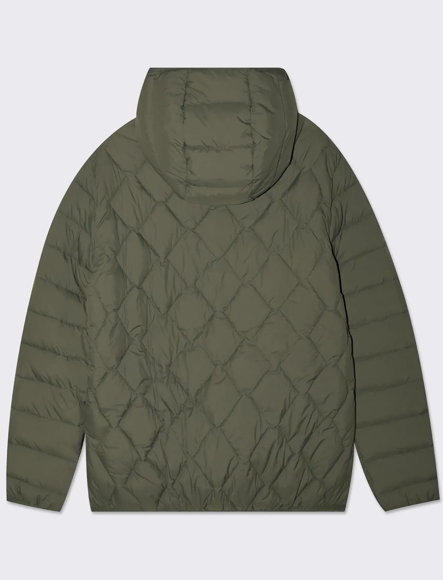 Piazza Italia Giubbotto imbottito a collo alto con cappuccio - salvia Verde Online