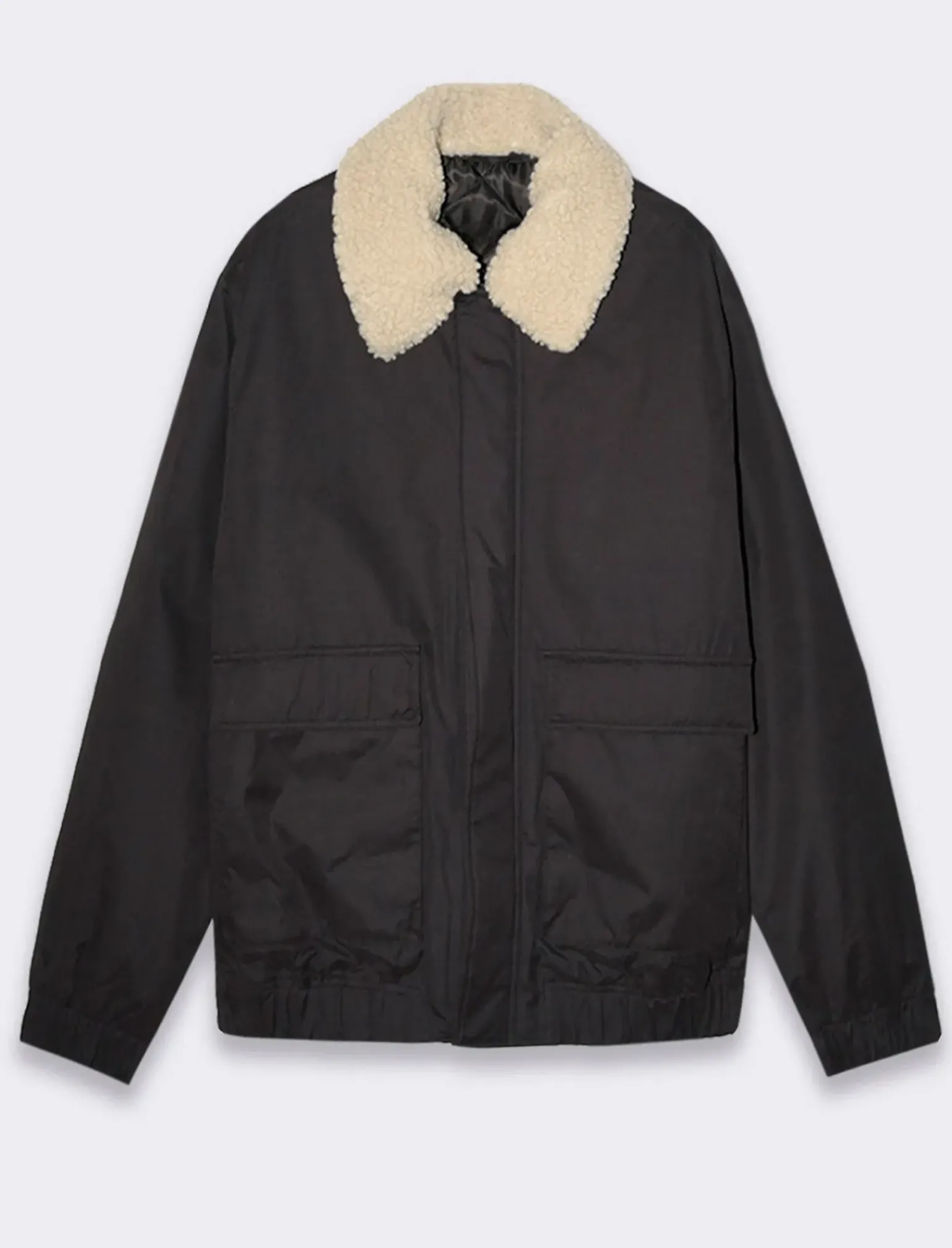 Uomo Piazza Italia Uomo|Giubbini E Cappotti<Giubbotto imbottito a collo in pelliccia sintetica rimovibile -