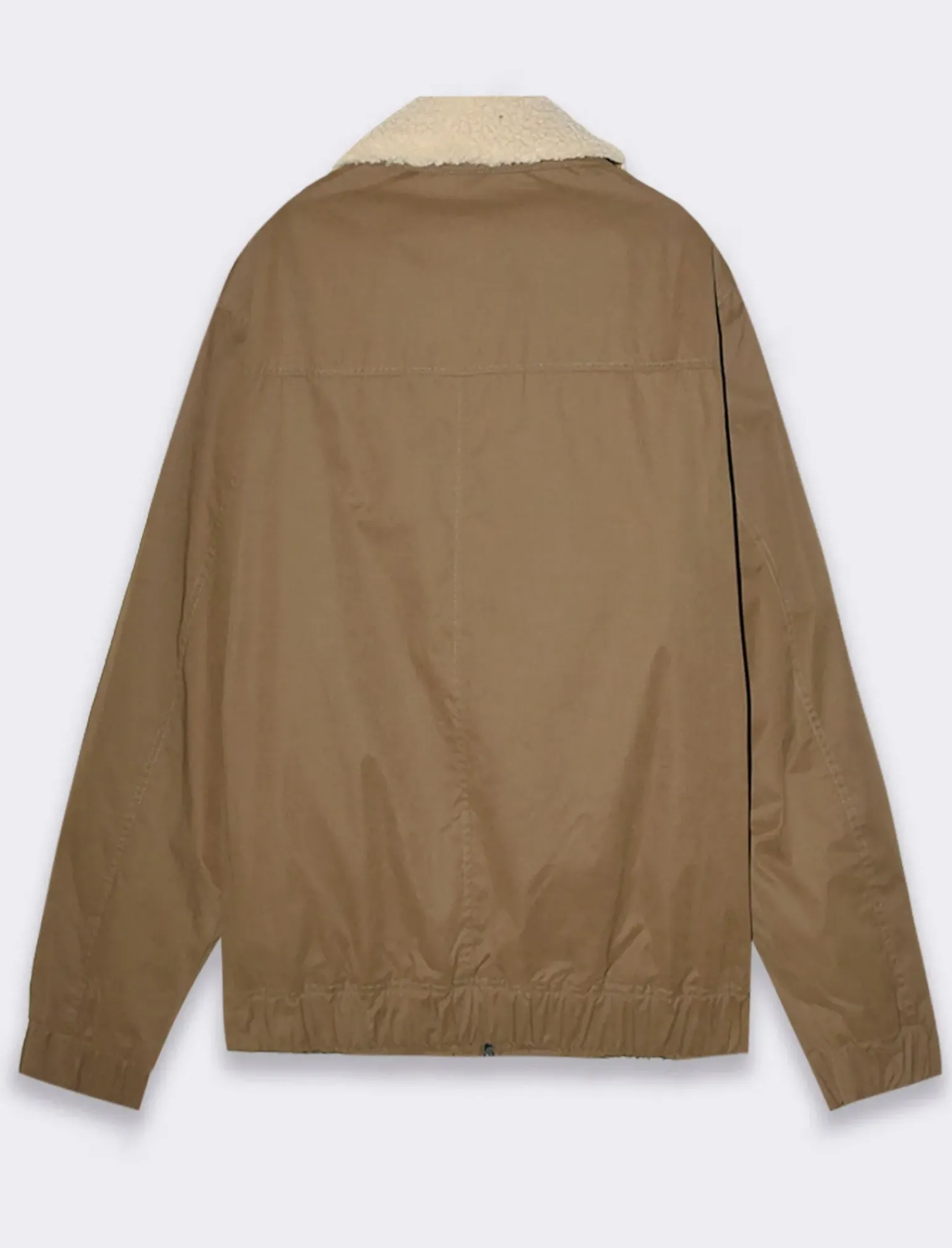 Uomo Piazza Italia Uomo|Giubbini E Cappotti<Giubbotto imbottito a collo in pelliccia sintetica rimovibile - kaki