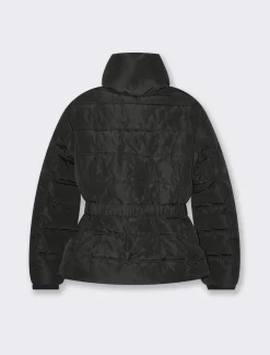 Donna Piazza Italia Donna|Giubbini E Cappotti<Giubbotto imbottito con cerniera in metallo e cintura elastica in vita -