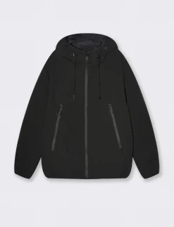 Uomo Piazza Italia Giubbini E Cappotti<Giubbotto imbottito in tessuto tecnico - Nero