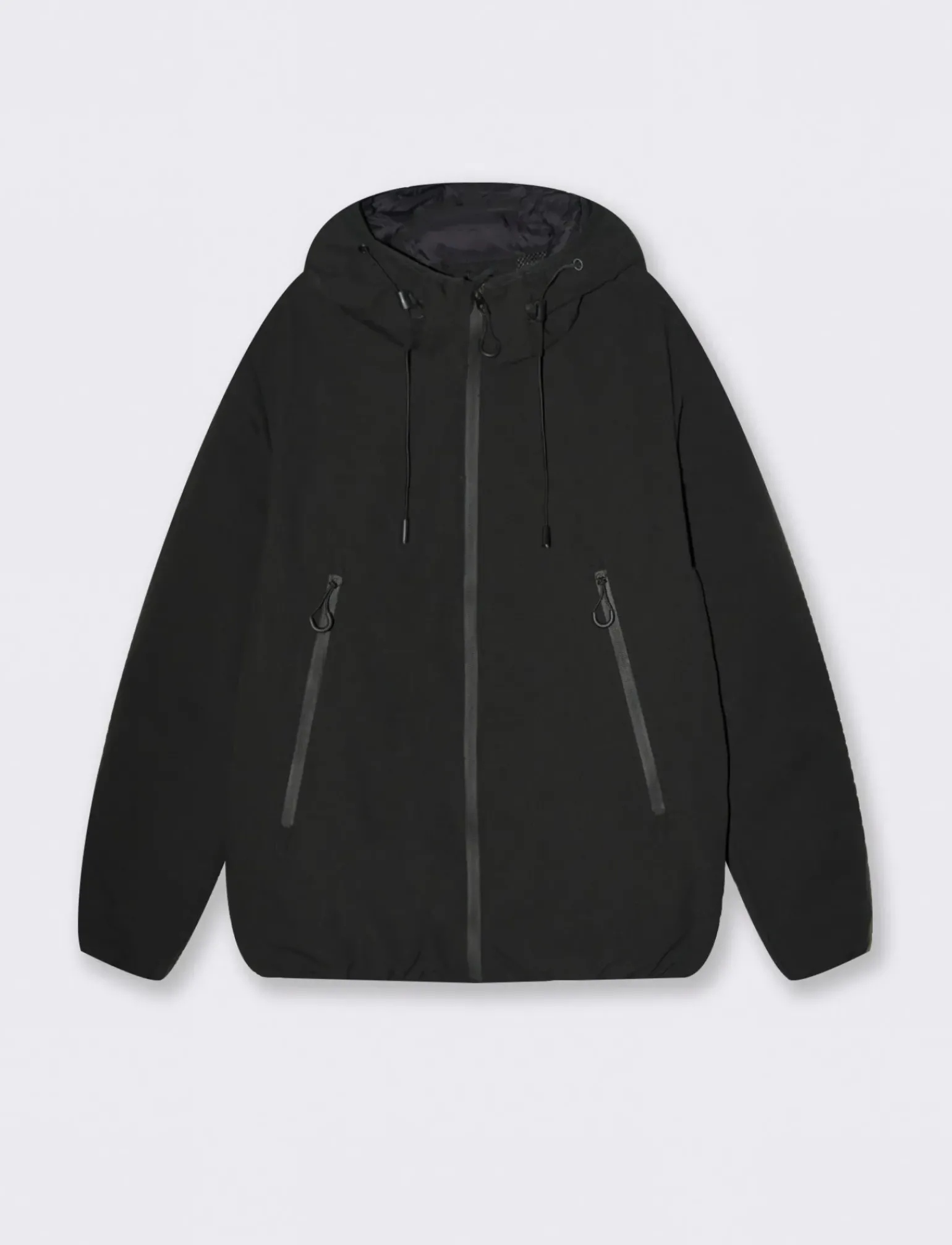 Uomo Piazza Italia Giubbini E Cappotti<Giubbotto imbottito in tessuto tecnico - Nero