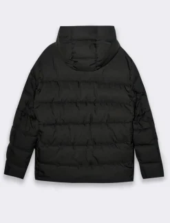 Uomo Piazza Italia Giubbini E Cappotti<Giubbotto imbottito in tessuto tecnico a collo alto con cappuccio -