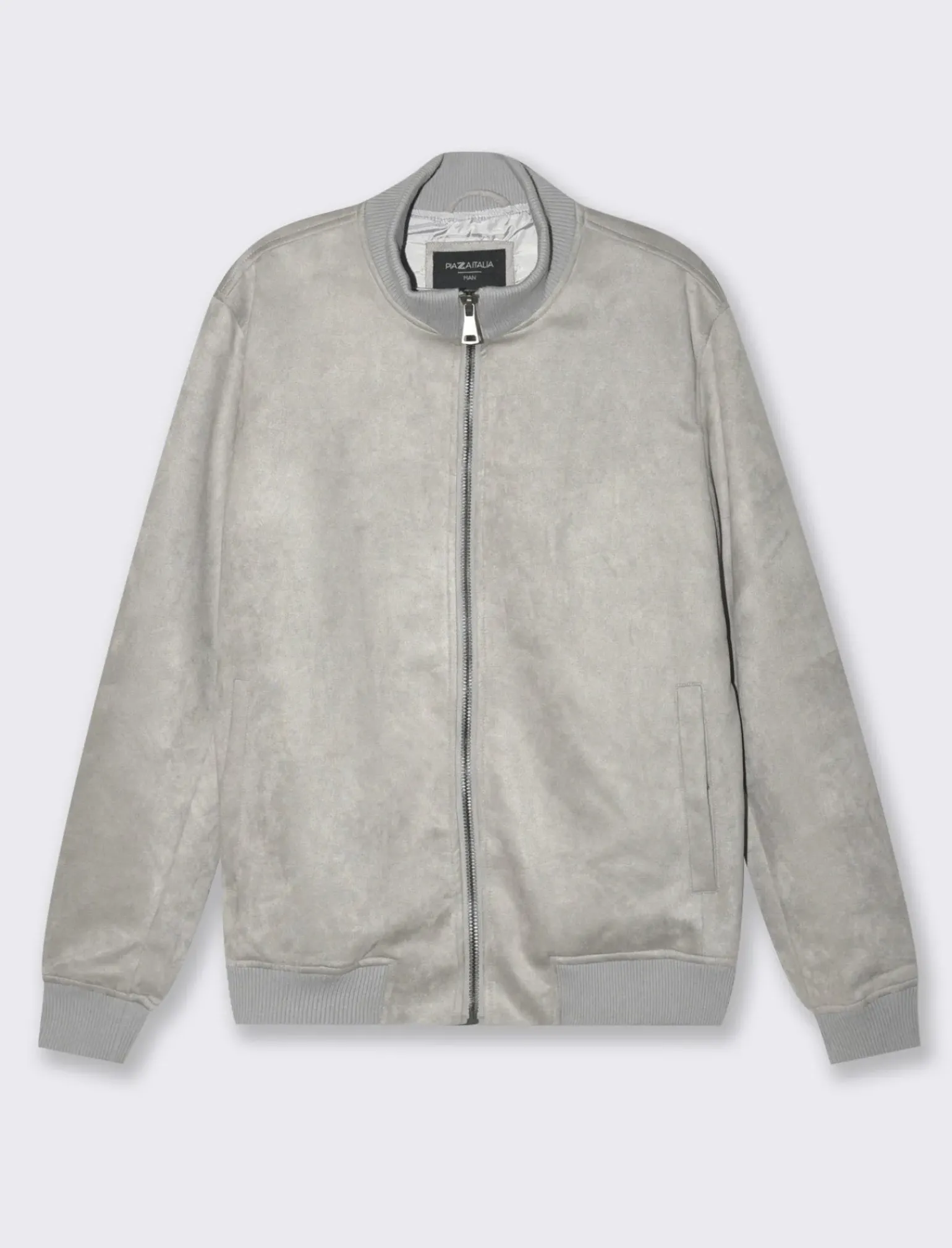 Uomo Piazza Italia Uomo|Giubbini E Cappotti<Giubbotto in tessuto effetto scamosciato -