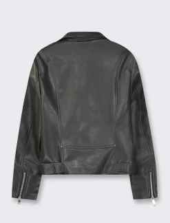 Donna Piazza Italia Donna|Giubbini E Cappotti<Giubbotto modello biker vestibilità regular -