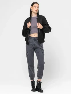 Donna Piazza Italia Giubbini E Cappotti<Giubbotto modello bomber leggermente imbottito -