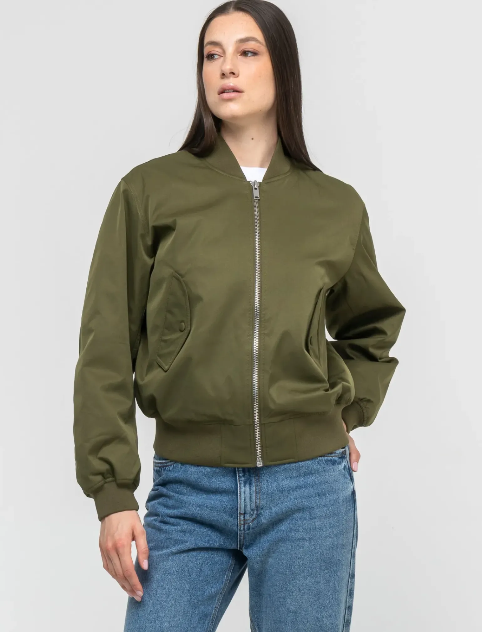 Donna Piazza Italia Giubbini E Cappotti<Giubbotto modello bomber leggermente imbottito - Kaky 1