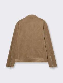 Uomo Piazza Italia Giubbini E Cappotti<Giubbotto realizzato in tessuto effetto dainetto e tasche sui fianchi - tabacco