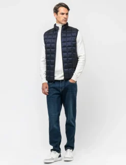 Uomo Piazza Italia Uomo|Giubbini E Cappotti<Giubbotto smanicato imbottito a collo alto -