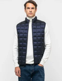 Uomo Piazza Italia Uomo|Giubbini E Cappotti<Giubbotto smanicato imbottito a collo alto -