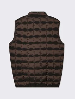 Uomo Piazza Italia Uomo|Giubbini E Cappotti<Giubbotto smanicato imbottito a collo alto - Moro