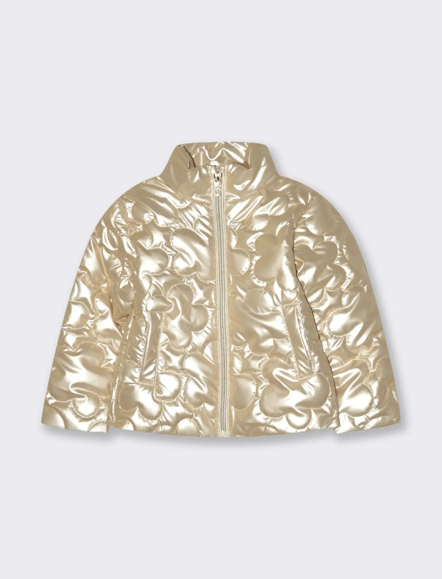 Piazza Italia Neonata<GIUBBOTTO TRAPUNTATO IN TESSUTO BRILLANTE -