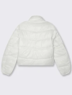 Donna Piazza Italia Donna|Giubbini E Cappotti<Giubotto corto imbottito e tasche con chiusura zip -