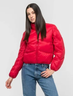 Donna Piazza Italia Donna|Giubbini E Cappotti<Giubotto corto imbottito e tasche con chiusura zip -