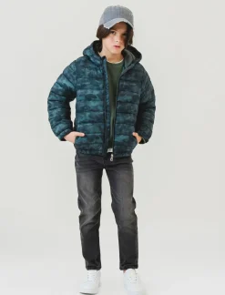 Bambino Piazza Italia Bambino<GIUBOTTO ULTRALIGHT FULL ZIP - militare