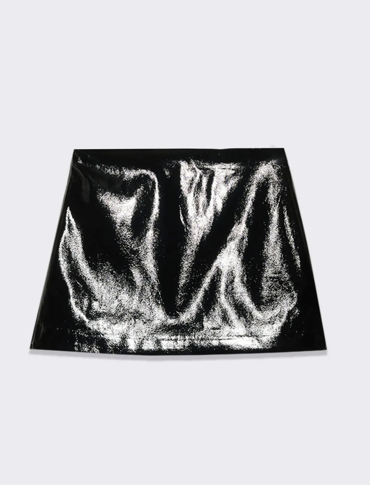 Donna Piazza Italia Gonne<Gonna corta con taglio dritto, effetto pelle -