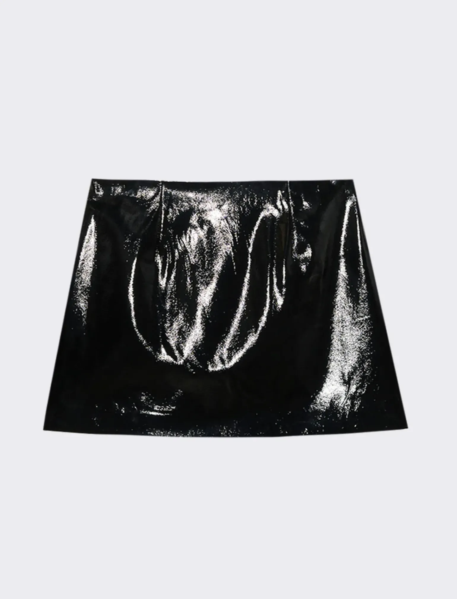 Donna Piazza Italia Gonne<Gonna corta con taglio dritto, effetto pelle -