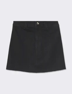 Donna Piazza Italia Gonne<Gonna denim midi svasata -