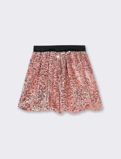 Piazza Italia Bambina|Gonne E Shorts<Gonna elegante da bambina in paillettes - Rosa