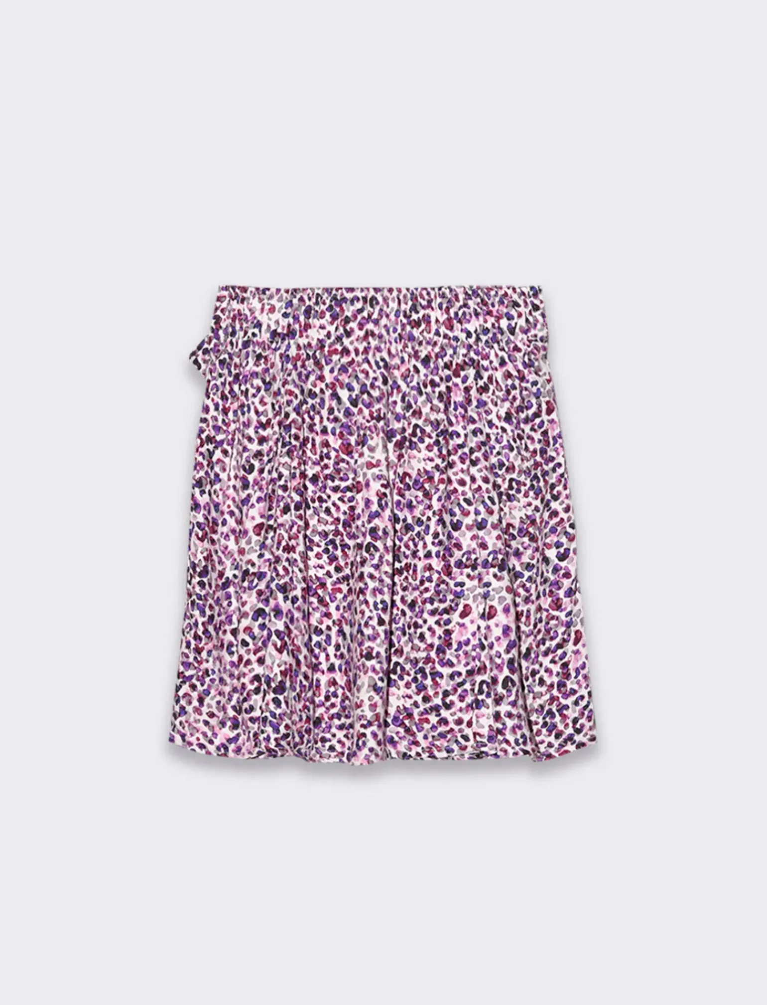 Piazza Italia Bambina|Gonne E Shorts<Gonna elegante in viscosa stampata con taglio asimmetrico e dettaglio nodo sul davanti -