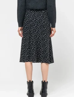 Donna Piazza Italia Gonne<Gonna fantasia midi, svasata in viscosa stampato - var 2