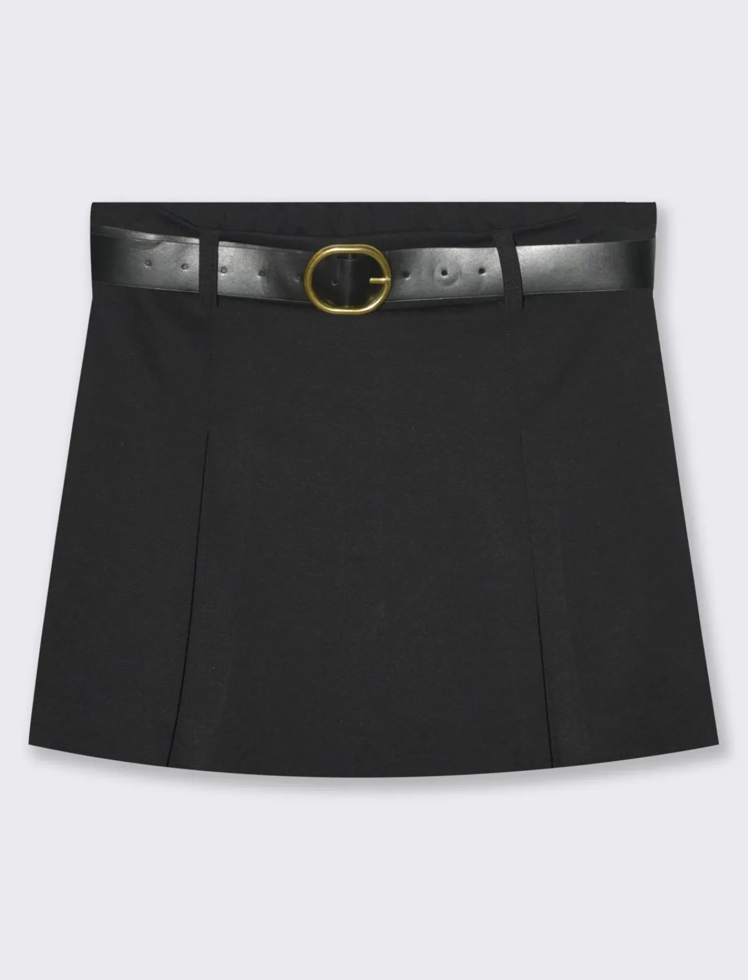 Donna Piazza Italia Donna|Shorts<Gonna pantaloncino con elastico in vita e cintura -