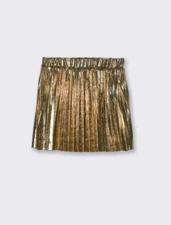 Piazza Italia Bambina|Gonne E Shorts<Gonna plissè dorata da bambina - Oro