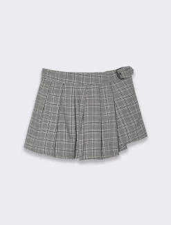 Piazza Italia Bambina|Gonne E Shorts<Gonna tartan a pieghe - Fantasia