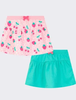 Piazza Italia Neonata<Gonne set 2 bipack con balze -