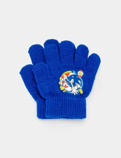 Bambino Piazza Italia Guanti<Guanti da bambino con stampe licenze Cartoons - Blu